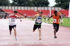 Junior mens 100 metres, Gateshead Tartan Games. Phot: David T. Hewitson/Sports for All Pics